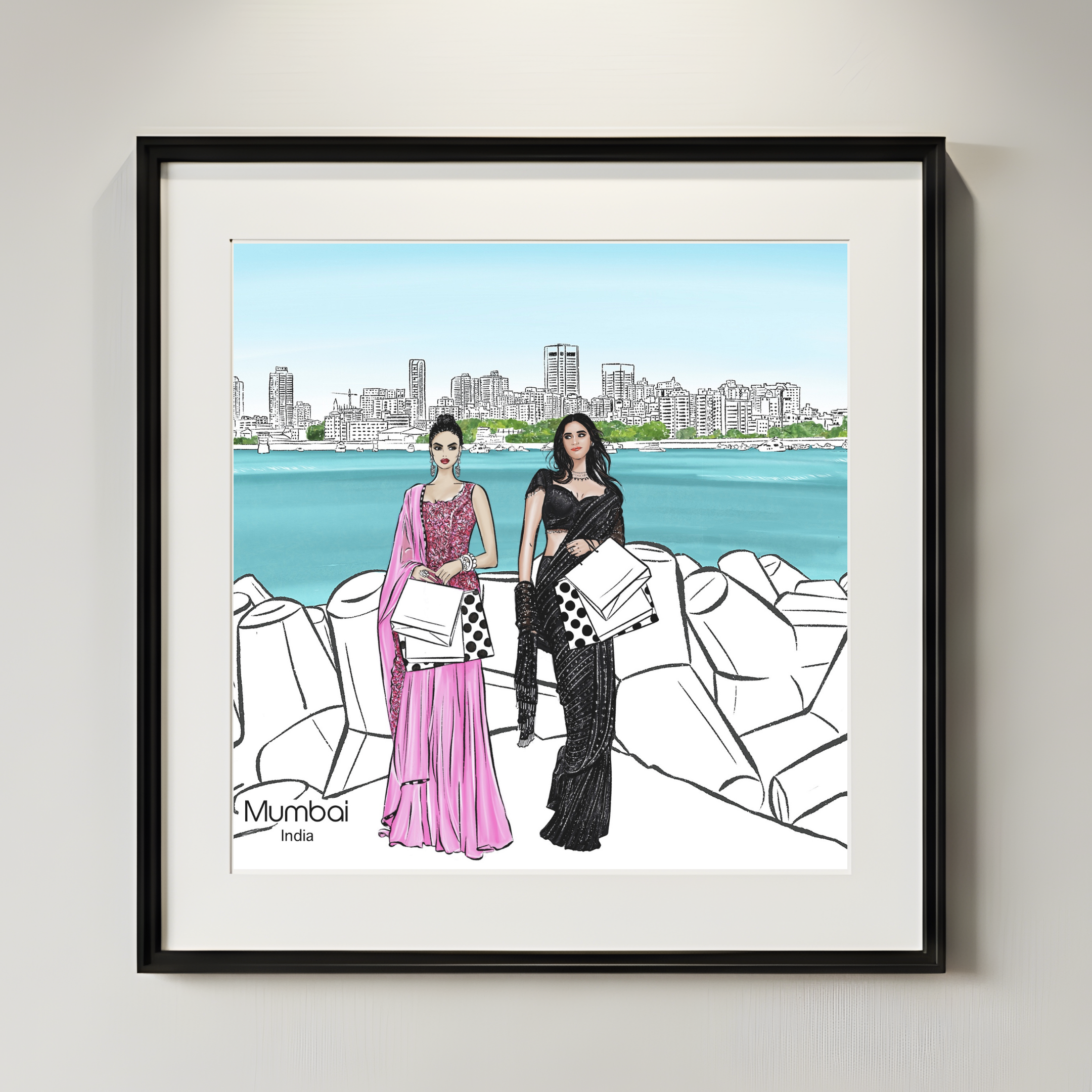 Mumbai in Style-Digital Print
