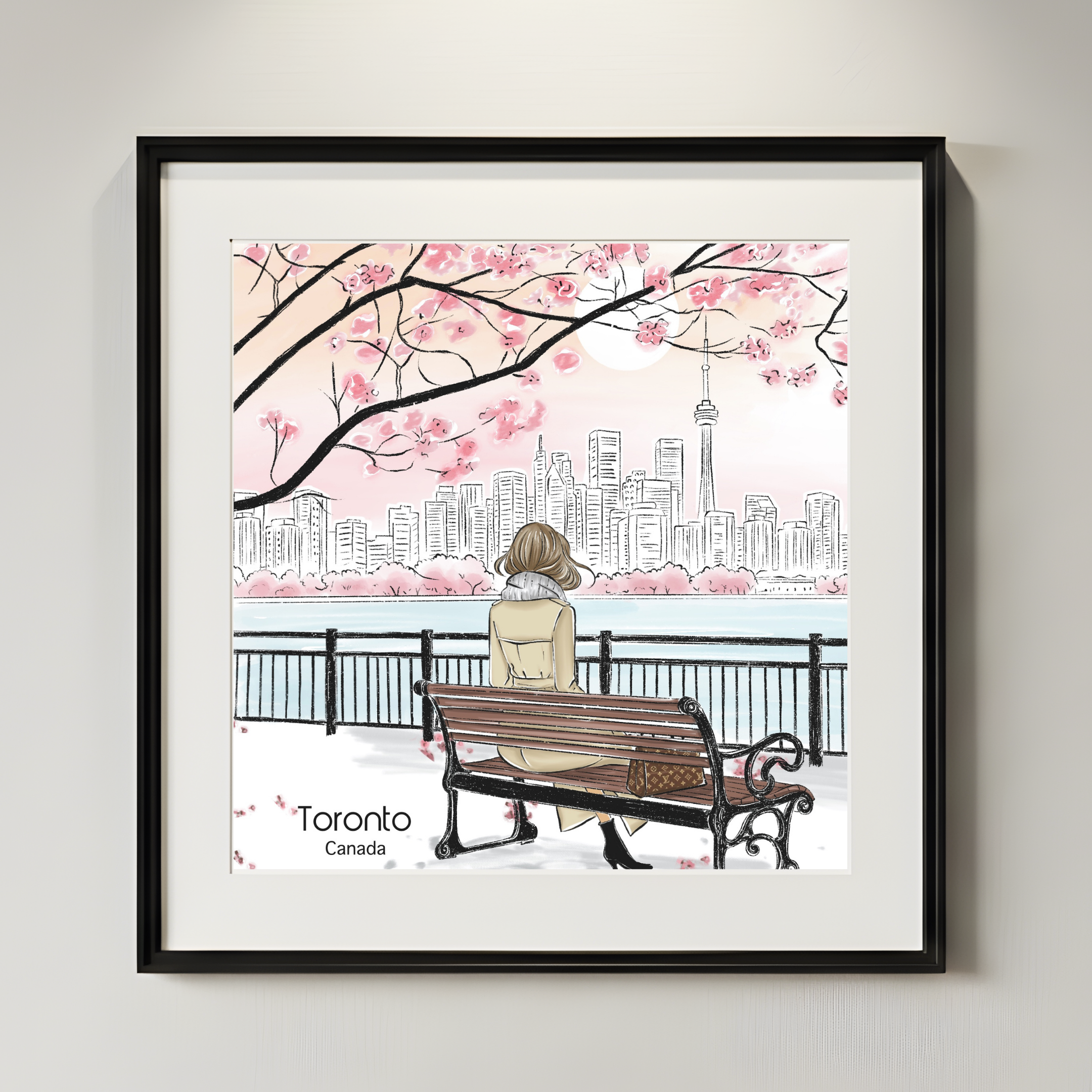 Stillness in Bloom-Wall Art Print