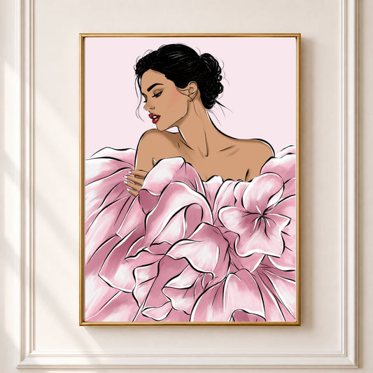 THE SIMPLY CHIC — ILLUSTRATION — LIMITED EDITION PRINT