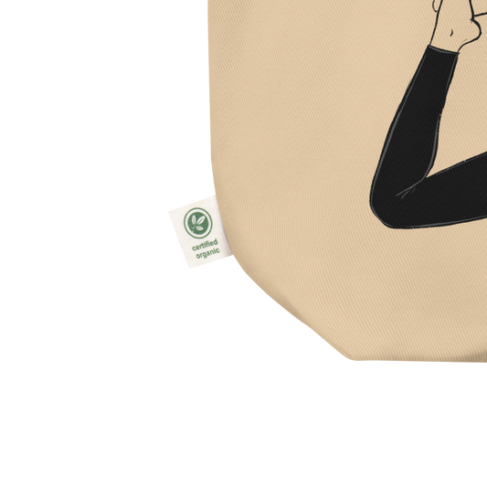 The Pigeon pose Eco Tote Bag