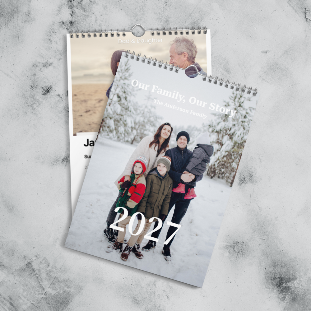 Make 2027 Yours — Personalized Photo Calendar