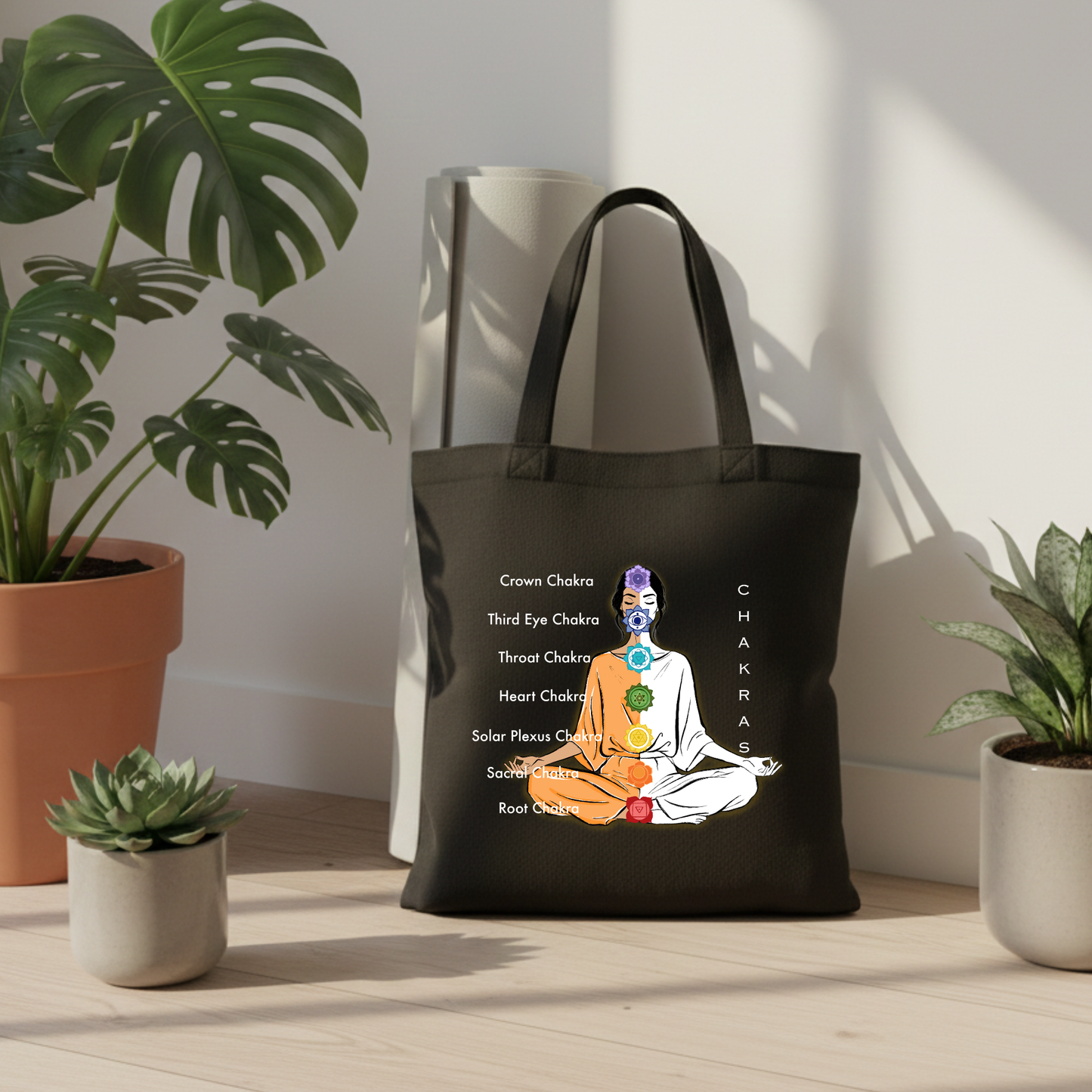 Align Within – 7 Chakras Eco Tote Bag