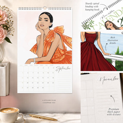 Limited Edition Fashion Wall Calendar 2027