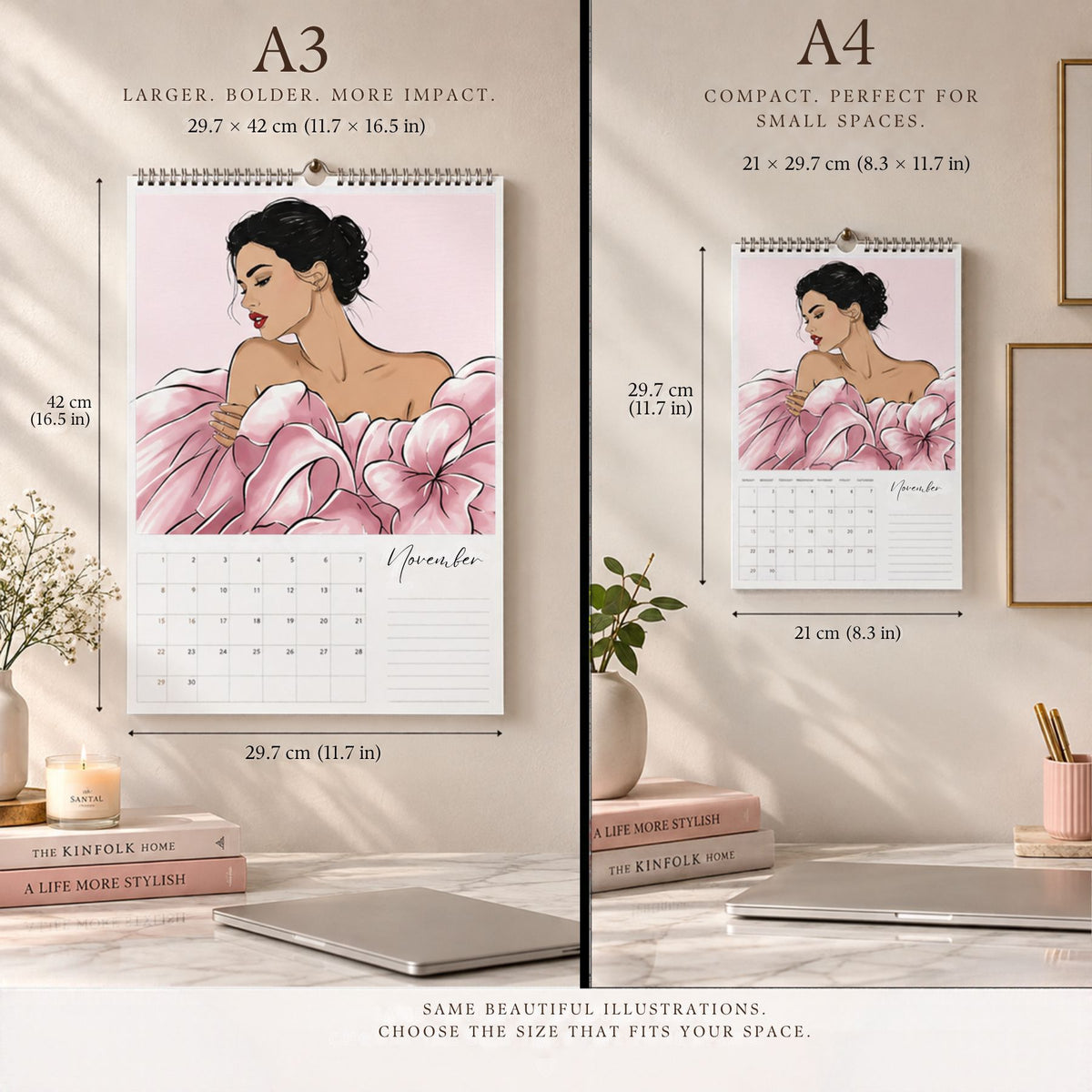 Limited Edition Fashion Wall Calendar 2027