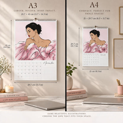 Limited Edition Fashion Wall Calendar 2027
