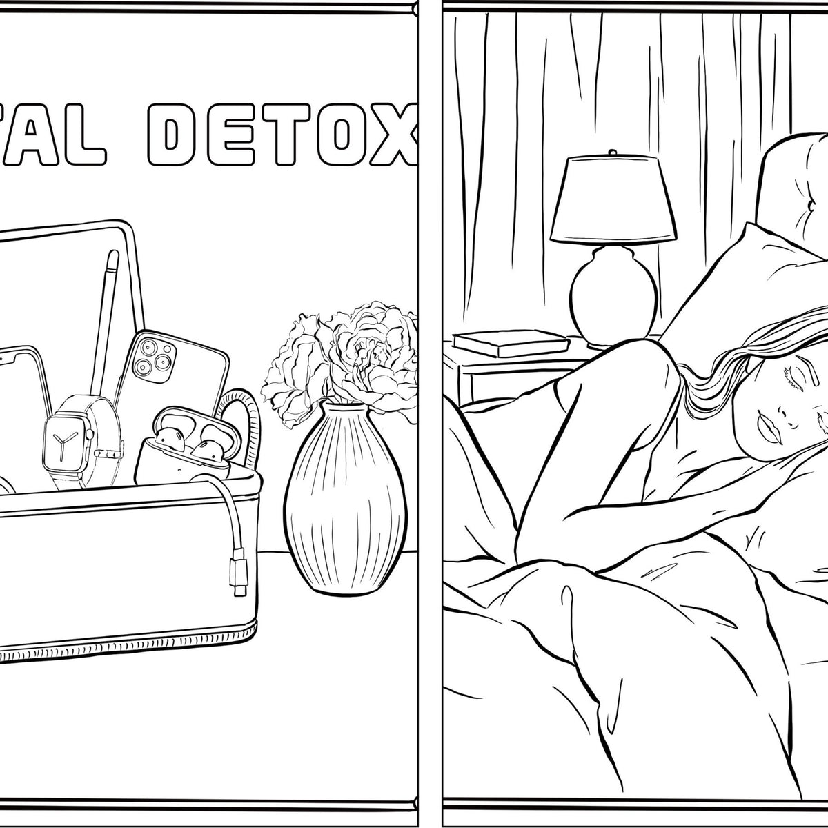Self-Love Premium Coloring Book for Women – Part 1