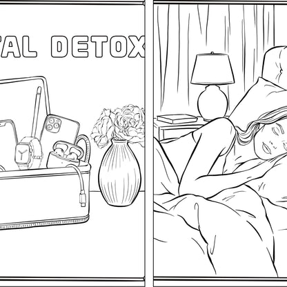 Self-Love Premium Coloring Book for Women – Part 1