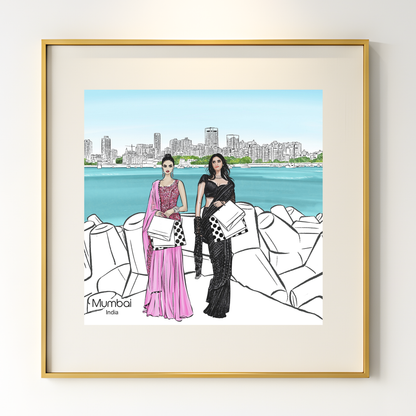 Mumbai in Style-Digital Print