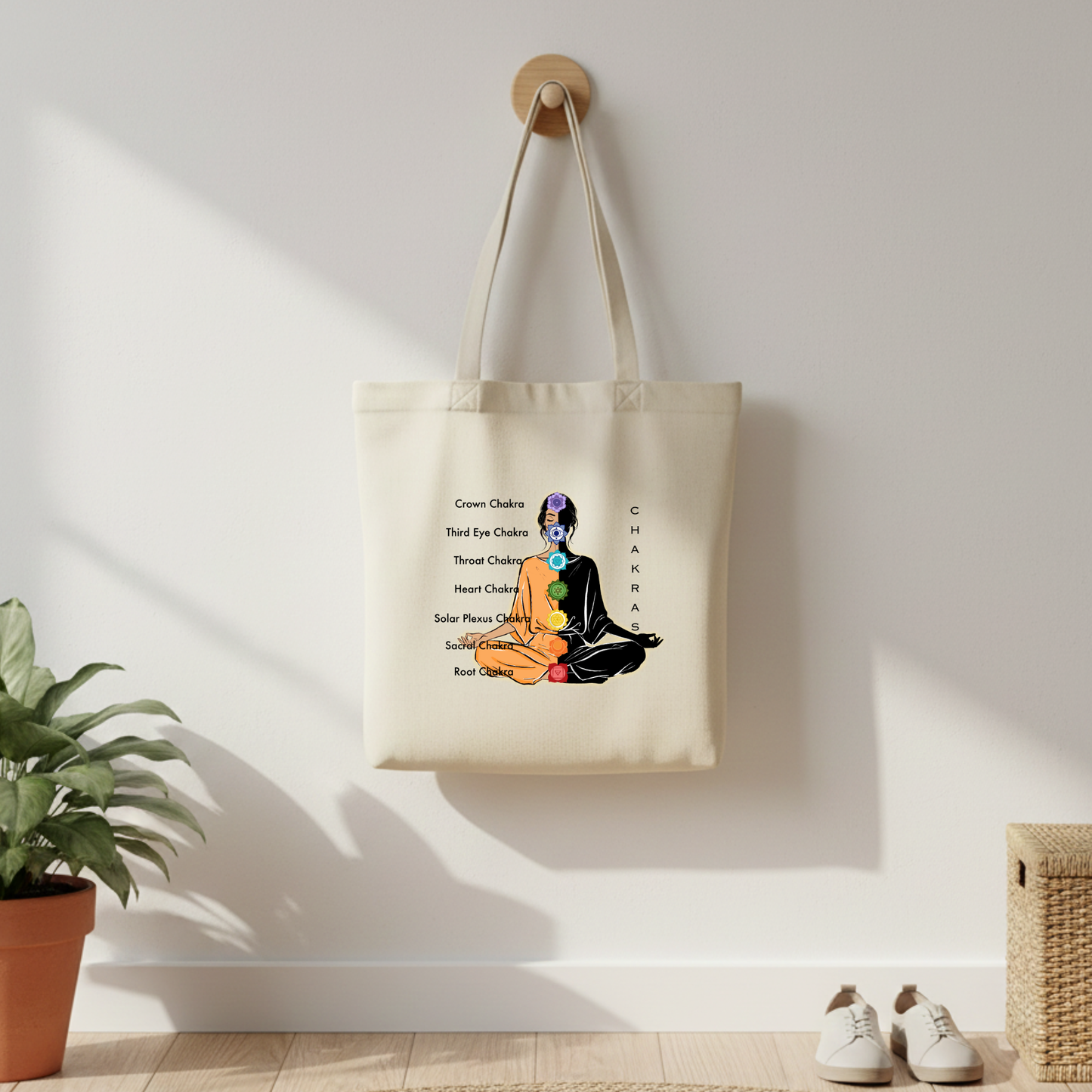 Align Within – 7 Chakras Eco Tote Bag
