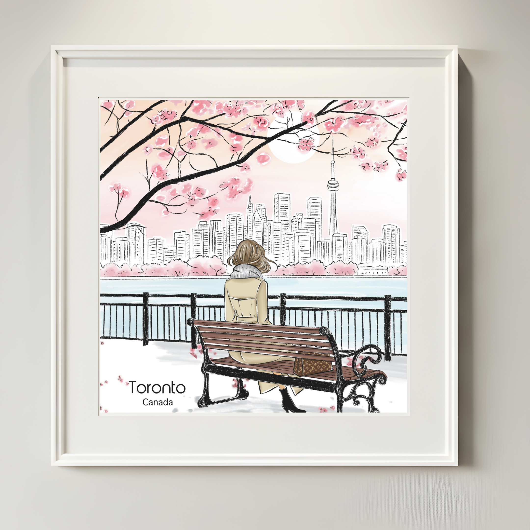Stillness in Bloom-Wall Art Print