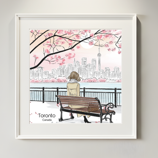 STILLNESS IN BLOOM-ILLUSTRATION-LIMITED EDITION PRINT