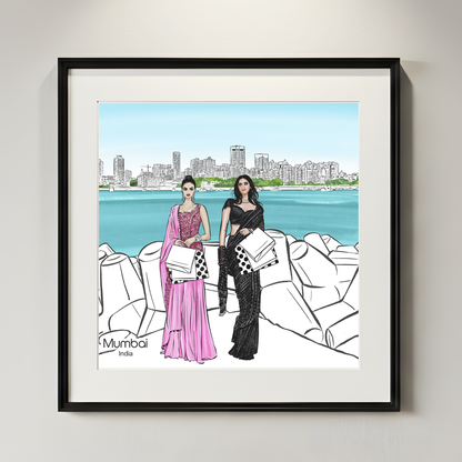 Mumbai in Style-Digital Print