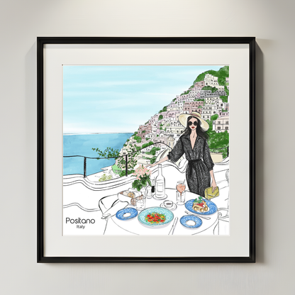 Italian Summer Chic-Digital Print