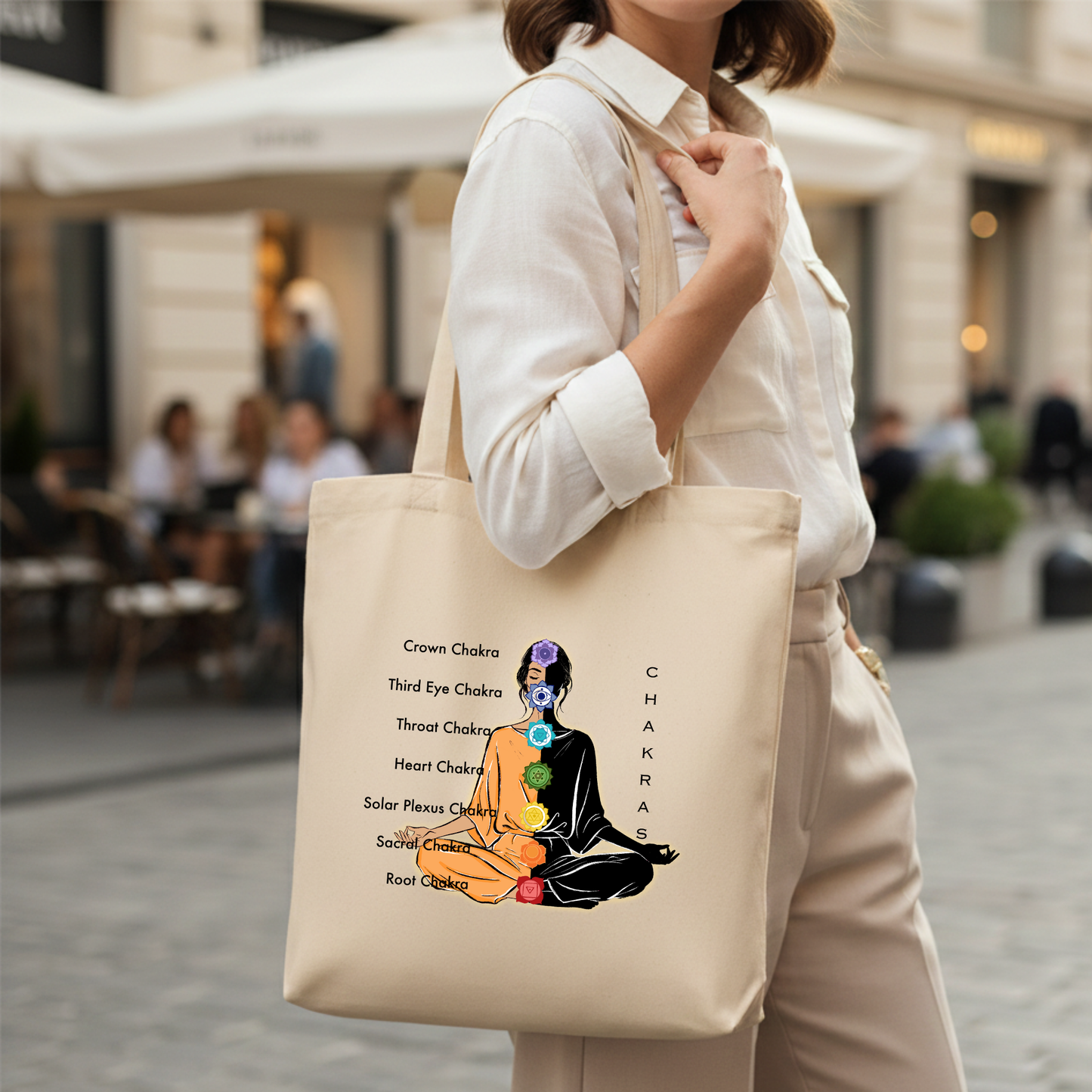 Align Within – 7 Chakras Eco Tote Bag