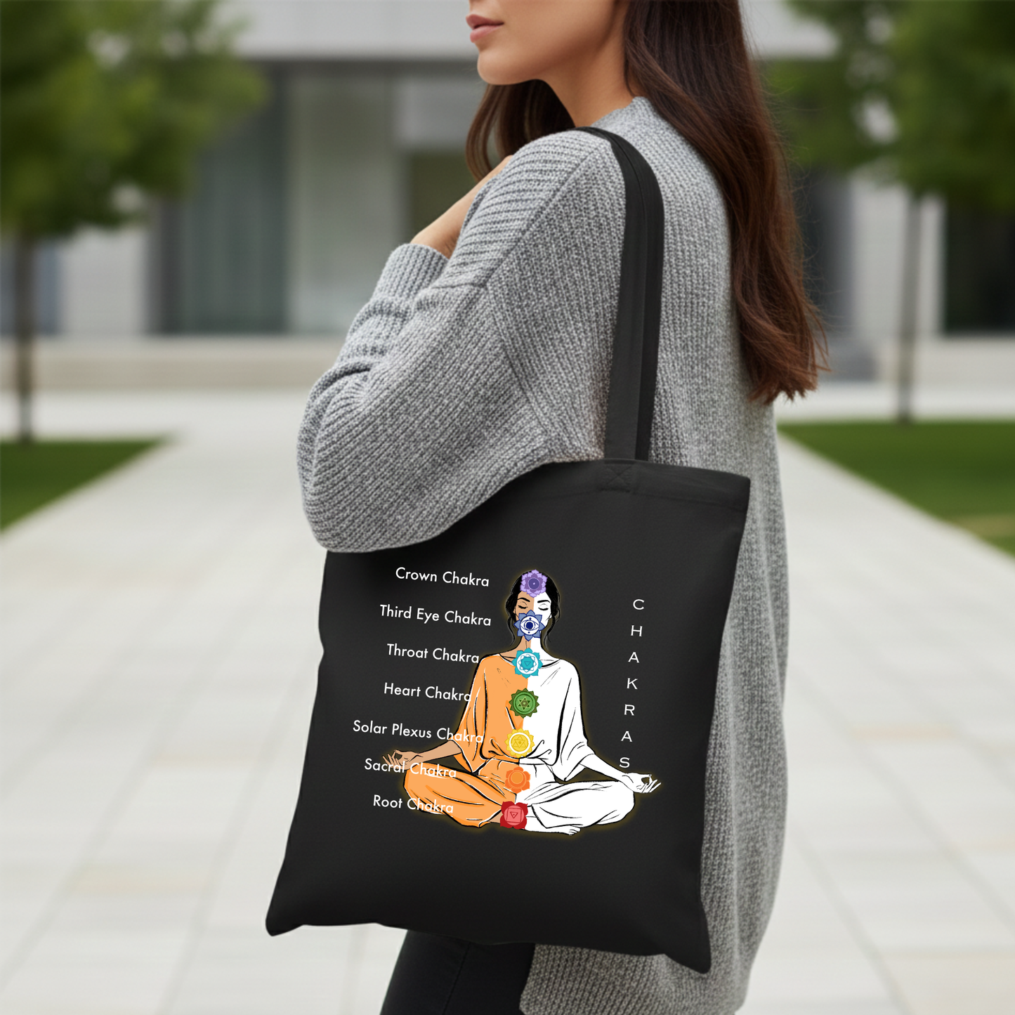 Align Within – 7 Chakras Eco Tote Bag