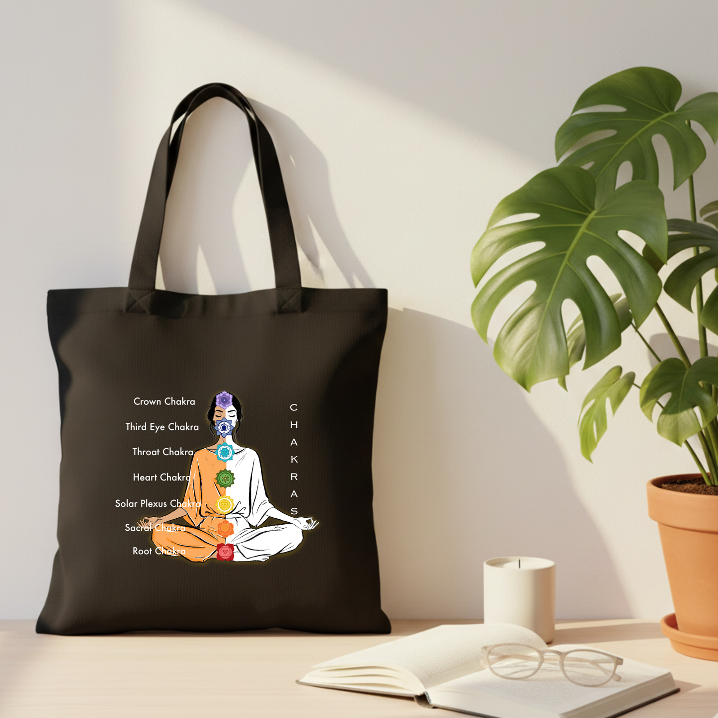 Align Within – 7 Chakras Eco Tote Bag