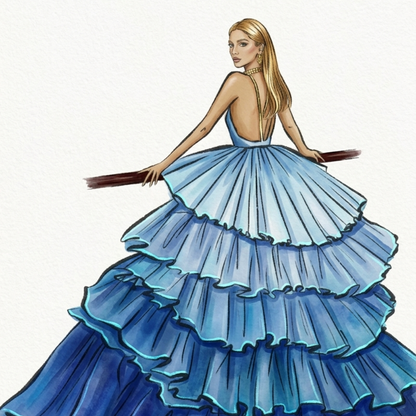 FAshion Coloring Book for Women | Stress Relief Coloring Pages | Digital Download