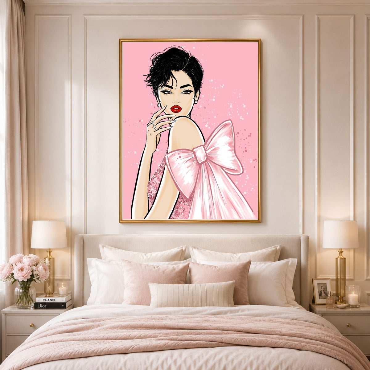 THE WAY SHE DREAMS-ILLUSTRATION-LIMITED EDITION PRINT