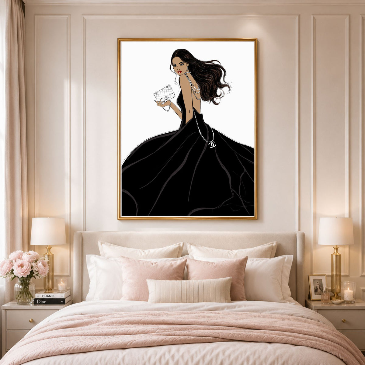 SHE OWNS THE NIGHT-ILLUSTRATION-LIMITED EDITION PRINT