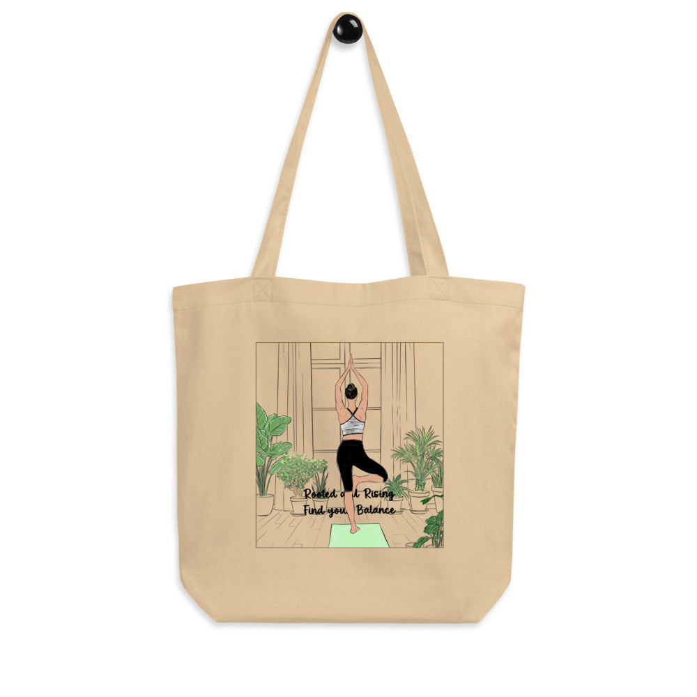 Tree Pose Yoga Eco Tote Bag