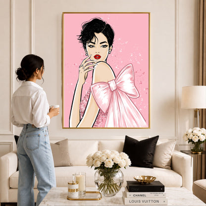 THE WAY SHE DREAMS-ILLUSTRATION-LIMITED EDITION PRINT