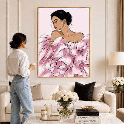 THE SIMPLY CHIC — ILLUSTRATION — LIMITED EDITION PRINT