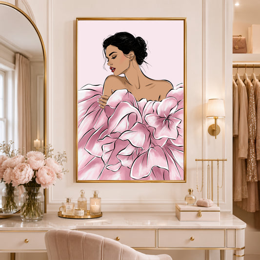 THE SIMPLY CHIC — ILLUSTRATION — LIMITED EDITION PRINT