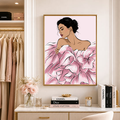 THE SIMPLY CHIC — ILLUSTRATION — LIMITED EDITION PRINT