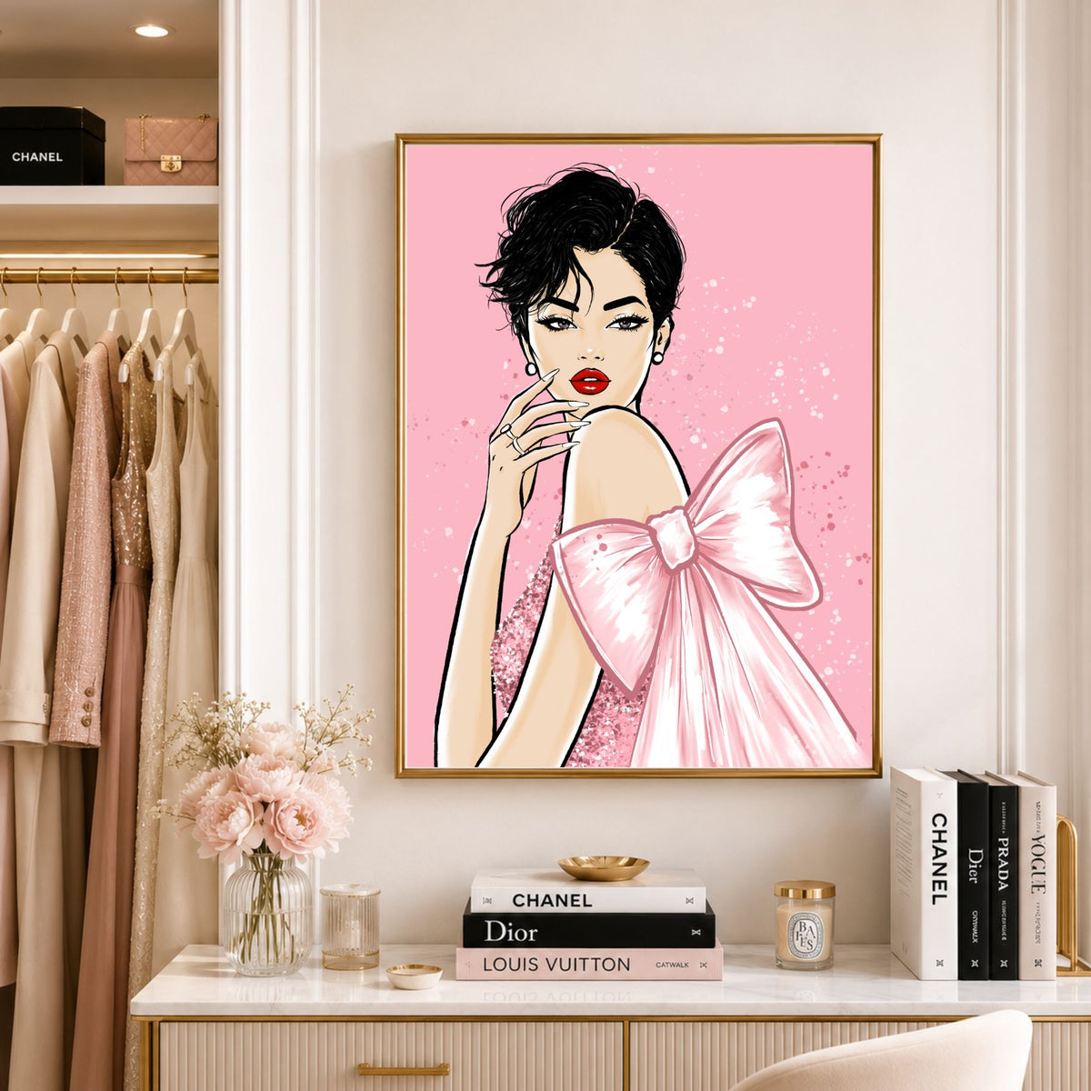 THE WAY SHE DREAMS-ILLUSTRATION-LIMITED EDITION PRINT