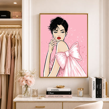 THE WAY SHE DREAMS-ILLUSTRATION-LIMITED EDITION PRINT