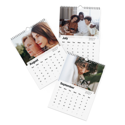 Make 2027 Yours — Personalized Photo Calendar