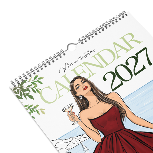 Limited Edition Fashion Wall Calendar 2027
